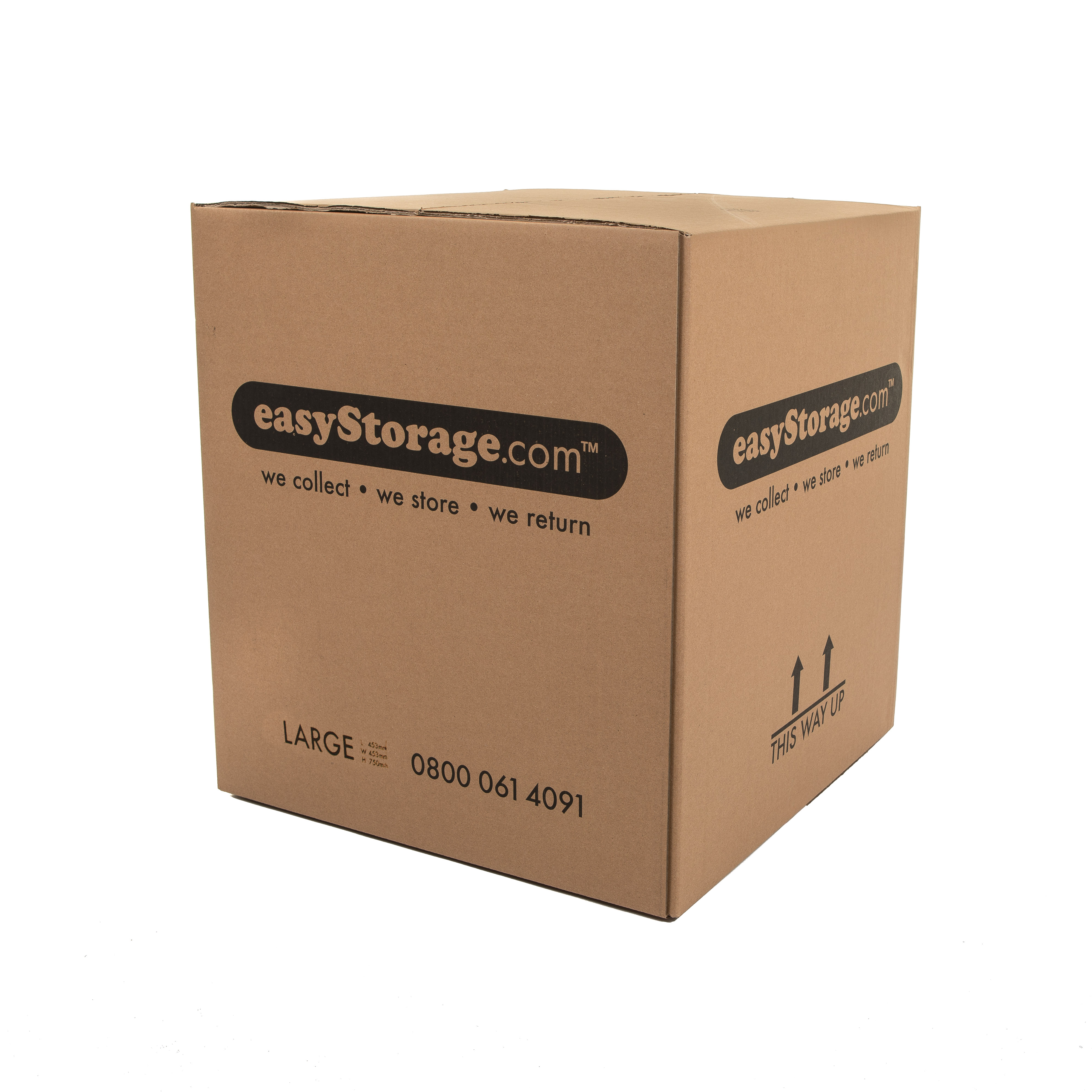 Big cardboard best sale storage boxes