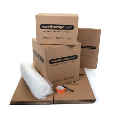 easyStorage Student Moving Kit. Heavy Duty Cardboard Boxes and Tape