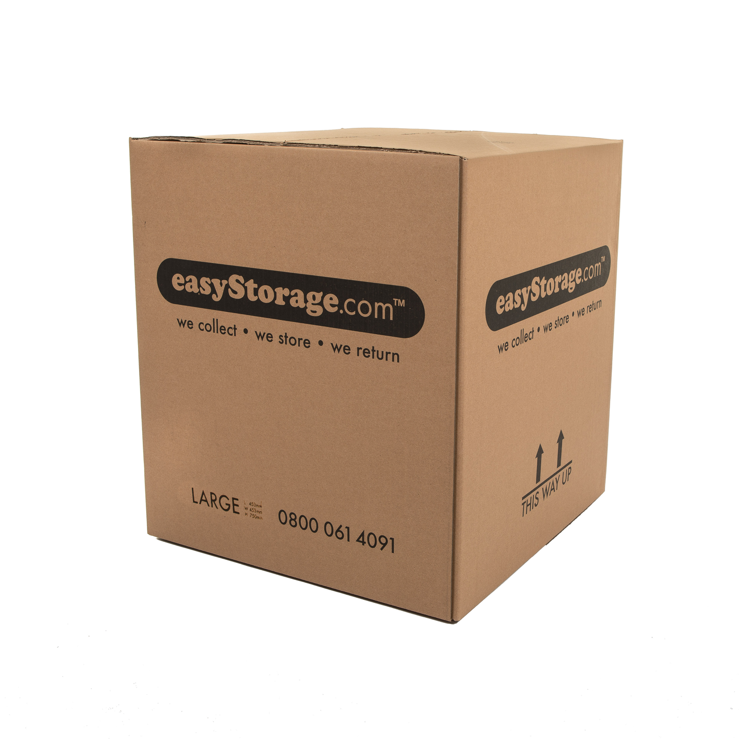 Large easyStorage Cardboard Heavy Duty Moving Box